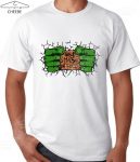 تیشرت سفید Hulk