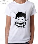تیشرت دخترانه Hulk طرح Face