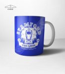 ماگ آبی چلسی طرح The Lions