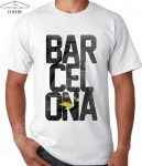 تیشرت با طراحی BARCELONA