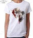 تیشرت با طرح شخصیت Harley Quinn