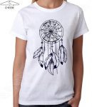 تیشرت دخترانه سفید Dreamcatcher