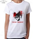 تیشرت سفید Harley Quinn