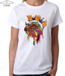 تیشرت دخترانه سفید با طرح سرخپوستی Dreamcatcher