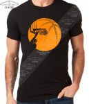 تیشرت مشکی طرح Basketball