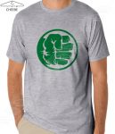 تیشرت ملانژ طرح Hulk