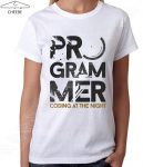 تیشرت دخترانه طرح Programmer