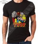 تیشرت مشکی طرح Thor