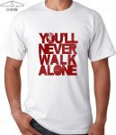 تیشرت لیورپول با شعار you never walk alone