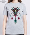 تیشرت دخترانه ملانژ Dreamcatcher