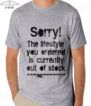تیشرت ملانژ پسرانه طرح Sorry
