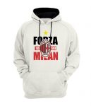 هودی سفید Forza Milan