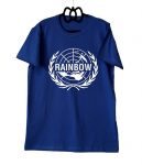 تیشرت آبی rainbow