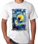 تیشرت سفید Harry Potter ونگوک
