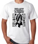 تیشرت سفید Peaky Blinders