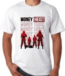 تیشرت سفید سریال Money Heist
