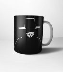 ماگ طرح V for Vendetta