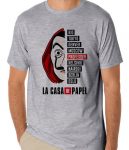 تیشرت ملانژ طرح سریال La casa de papel‎