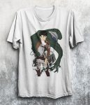 تیشرت سفید اتک ان تایتان Attack on Titan