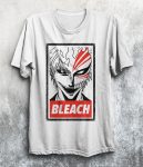 تیشرت سفید طرح Bleach blch