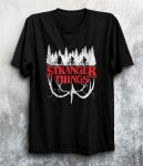 تیشرت مشکی Stranger Things