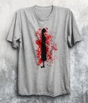 تیشرت ملانژ طرح Berserk brsrk