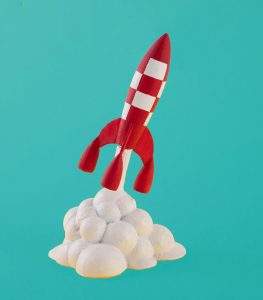 راکت تن تن tintin