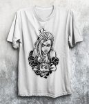 تیشرت سفید طرح انیمه Arcane