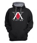 هودی مشکی طرح انیمه hunter x hunter