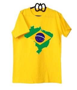 تیشرت زرد Brazil