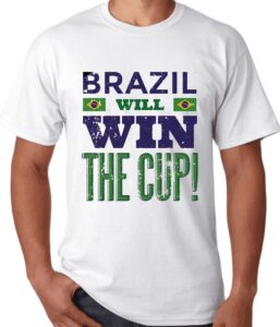تیشرت طرح Brazil