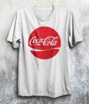 تیشرت سفید Coca Cola کوکا